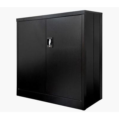 2개의 문 중단된 손잡이를 가진 Foldable 금속 저장 선반 Cabient