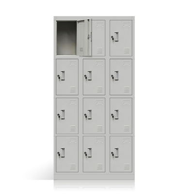 학교  스테인레스 강은 0.6 밀리미터 강철 다중 도어 저장 록커를 취급합니다