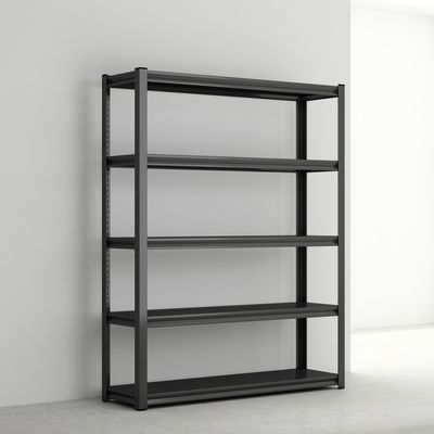 Boltless Rivet Metal Shelf Cabinet With Hidden Hanging Hole Column