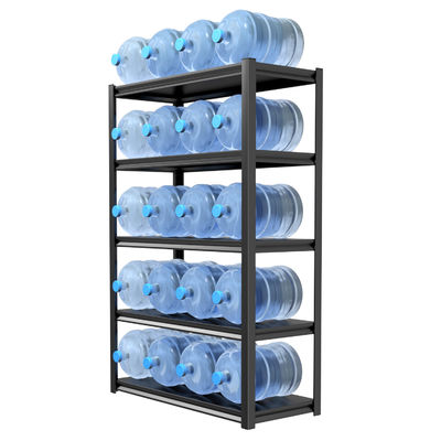 Boltless Rivet Metal Shelf Cabinet With Hidden Hanging Hole Column