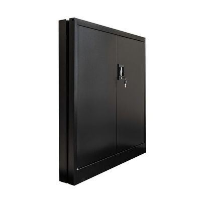 2개의 문 중단된 손잡이를 가진 Foldable 금속 저장 선반 Cabient